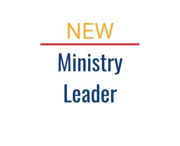 New Ministry Leader